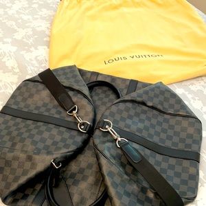 COPY Louis Vuitton Duffel Damier Graphite